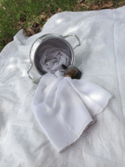 Glitter Shiny Stolar Chiffon Hijab – Snow White Shimmer